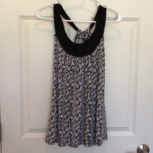 Print dress top